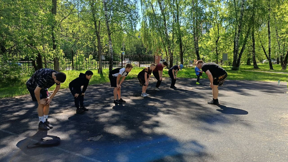 ЗАРЯДка в парке