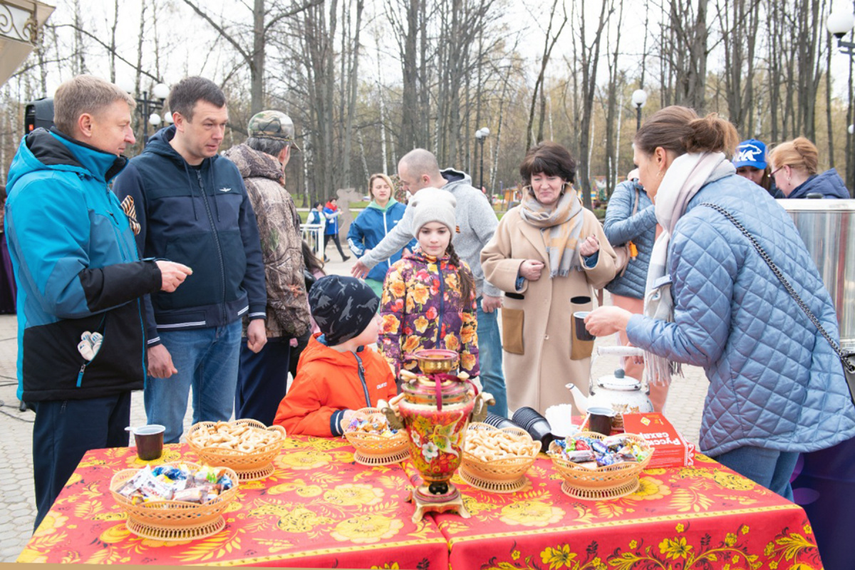Субботник в парке