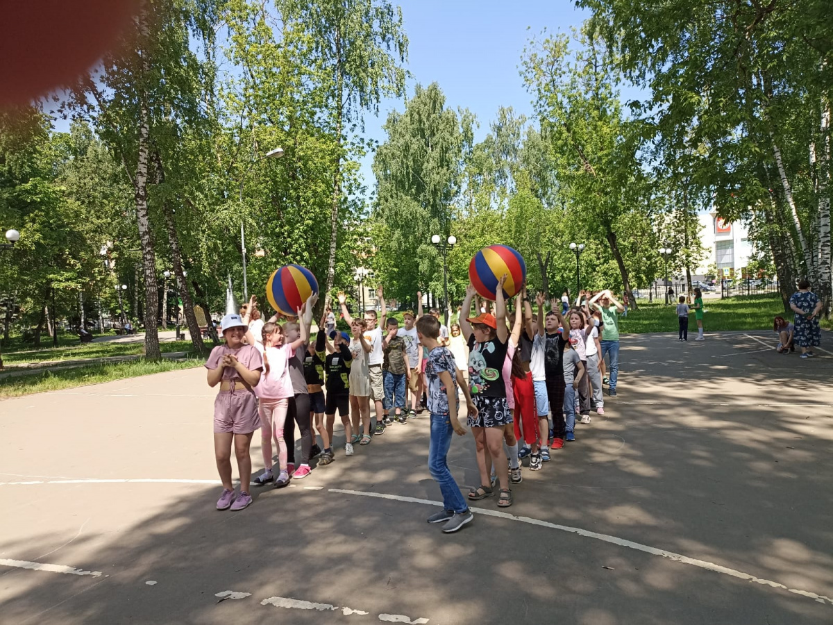 Весёлые старты продолжаются